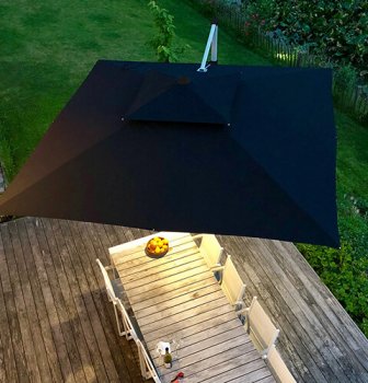 De sol a sol: alargue las noches de verano con su propio parasol Solero.