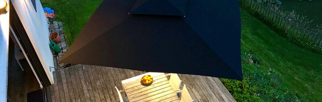 De sol a sol: alargue las noches de verano con su propio parasol Solero.